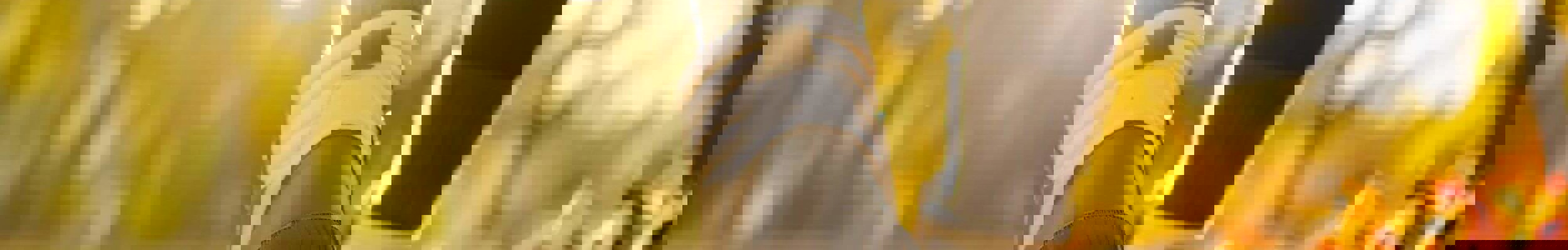 Person walking outside