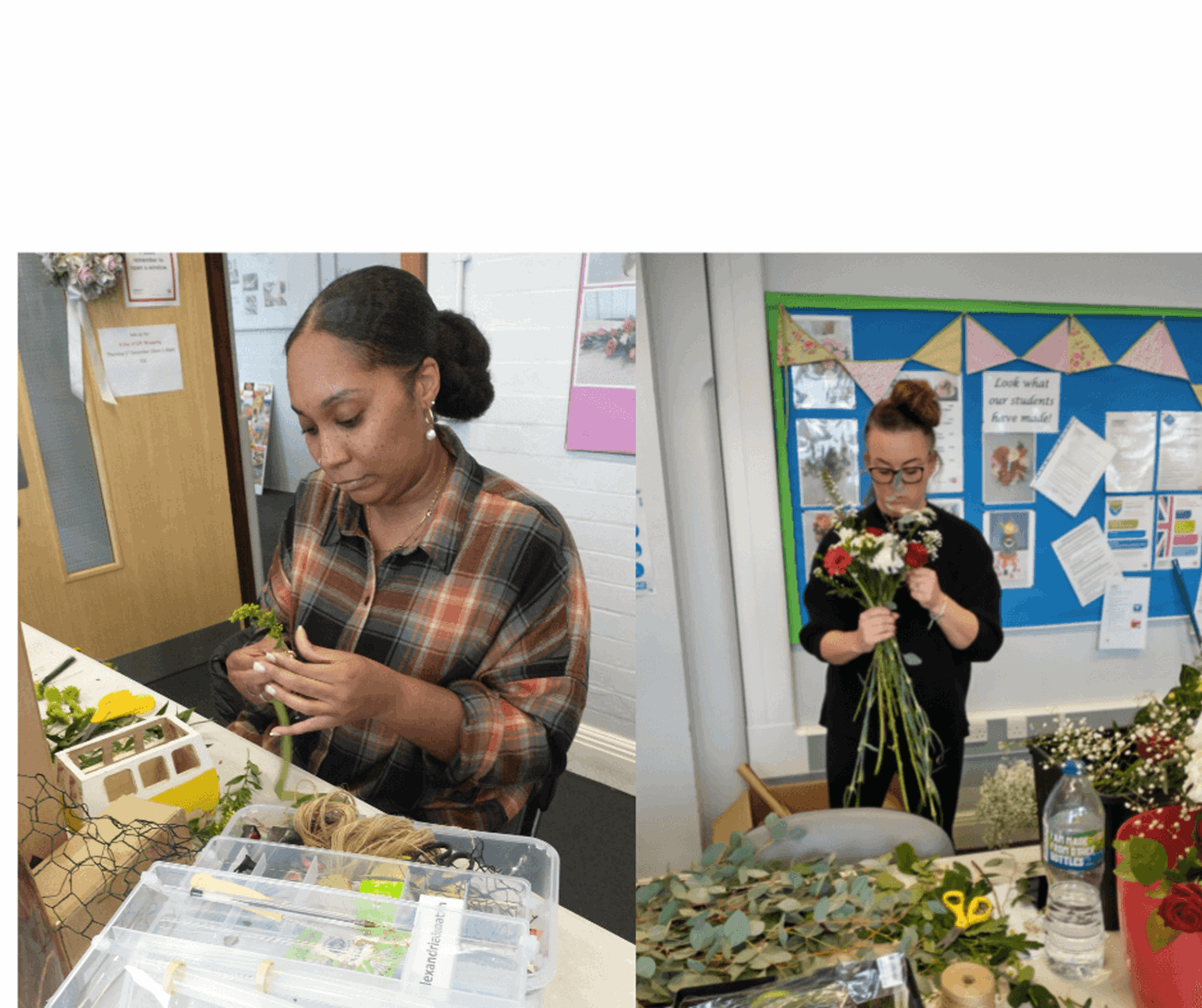 Floristry learners in Dartford
