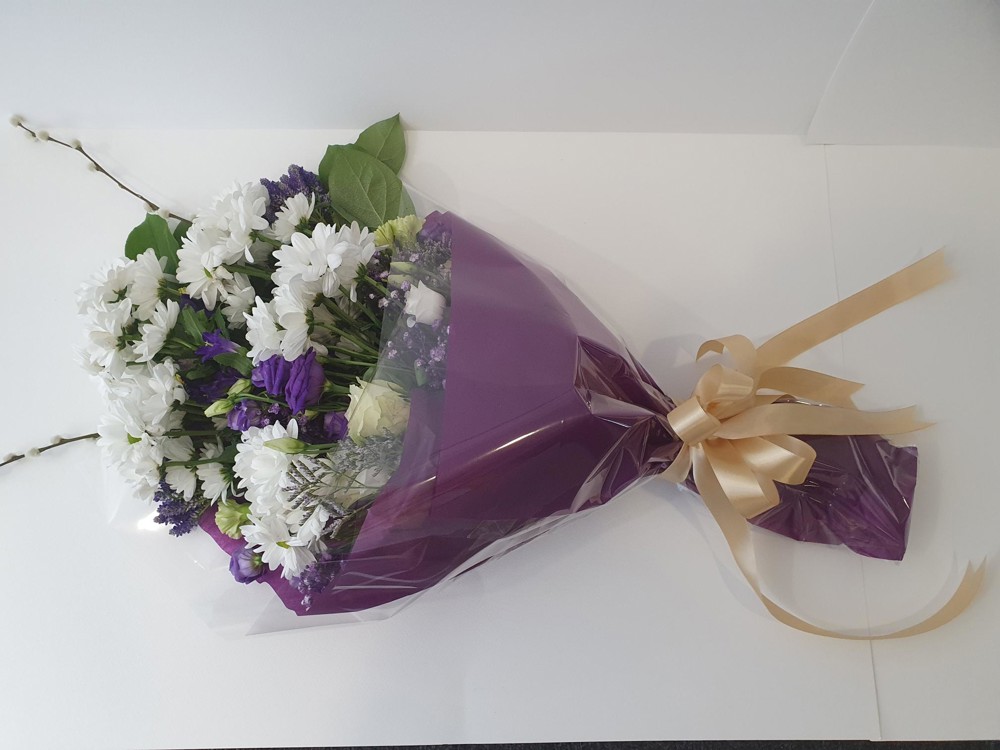 Queens 96th birthday presentation bouquet