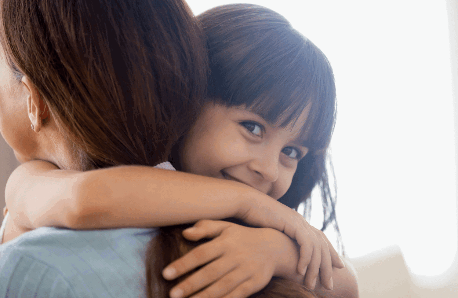 Parent carrying a child
