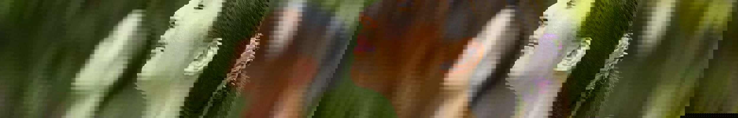 Man and woman doing Tai Chi