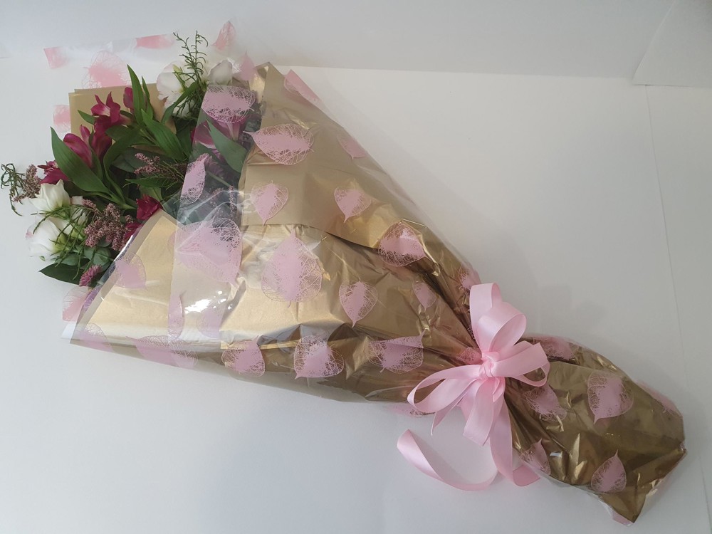 Queens 96th birthday presentation bouquet