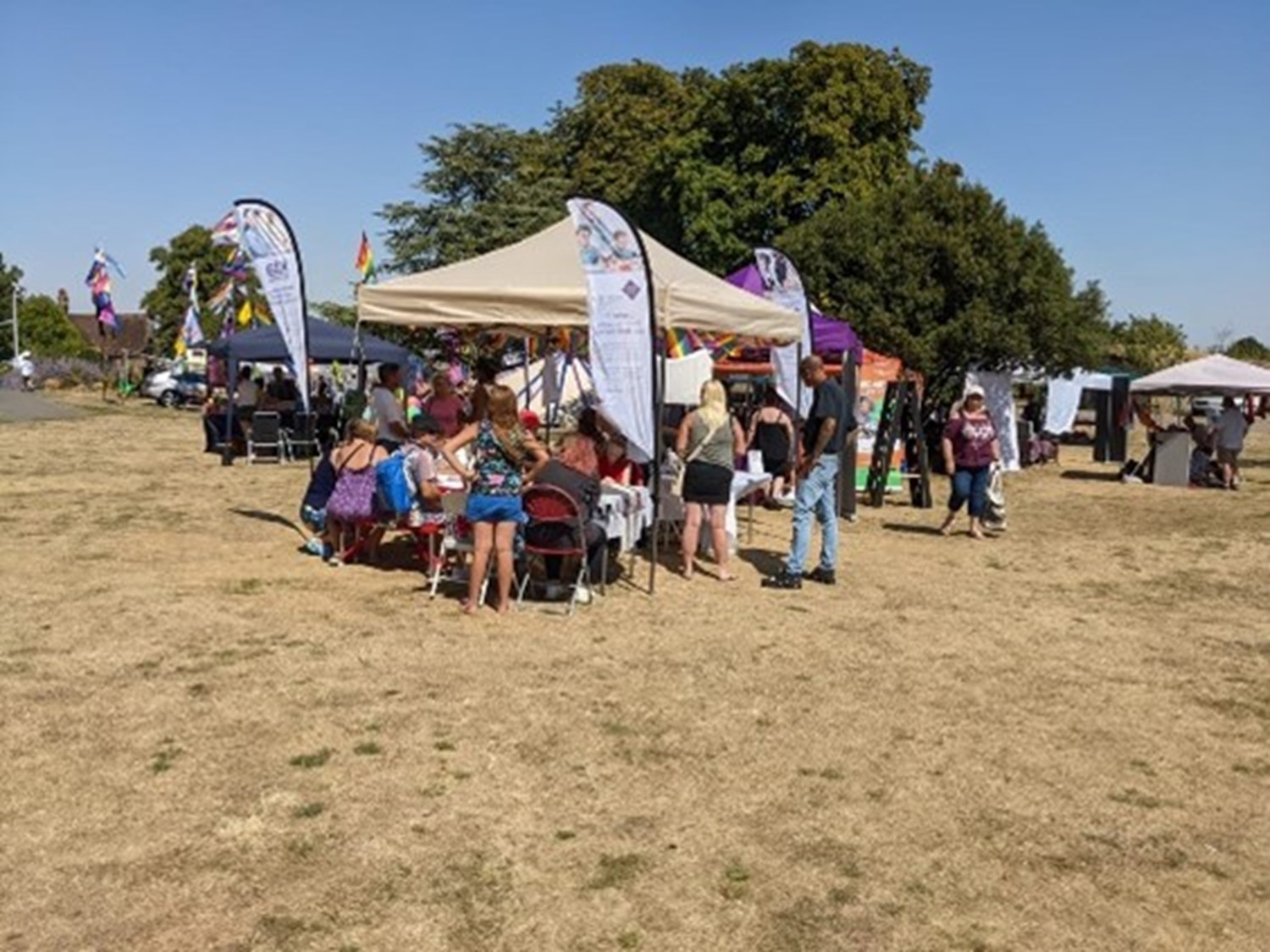 Gravesham Pride tent