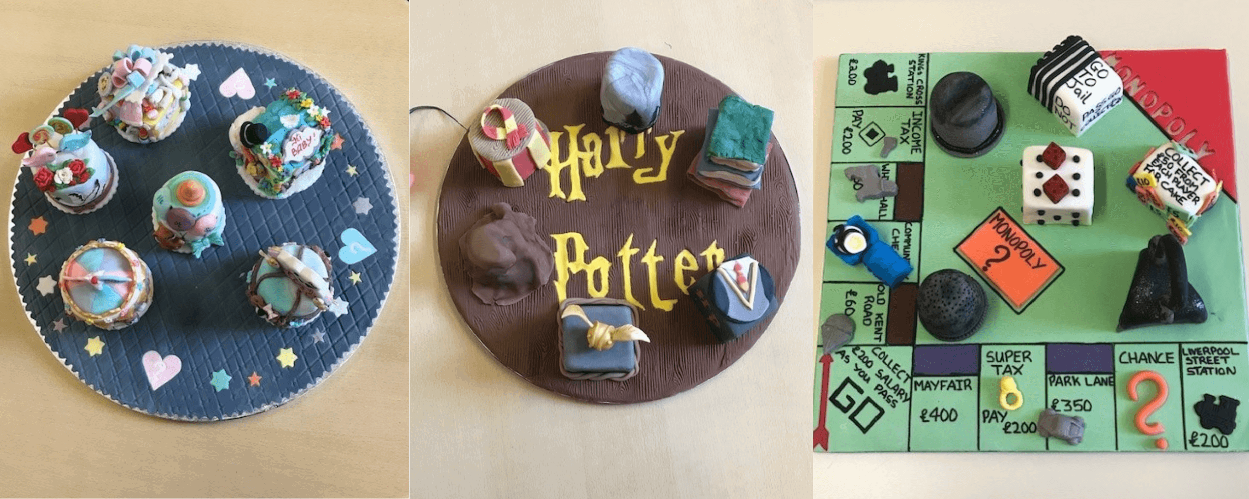 Cake Decorating learner work