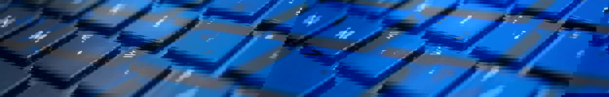 Laptop keyboard close-up