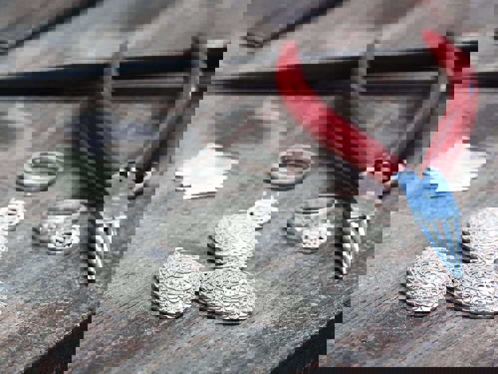 Silversmithing jewellery KAE