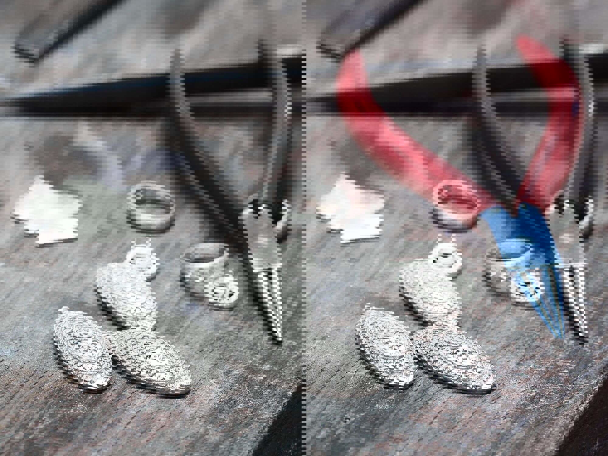 Silversmithing jewellery KAE