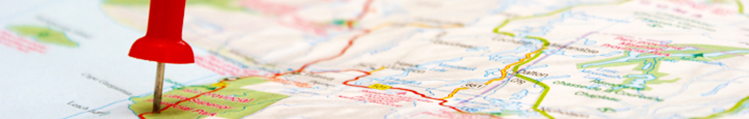 Pin in a map