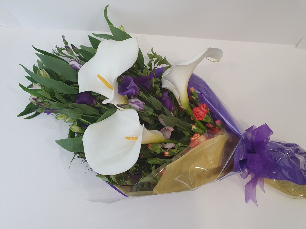 Queens 96th birthday presentation bouquet