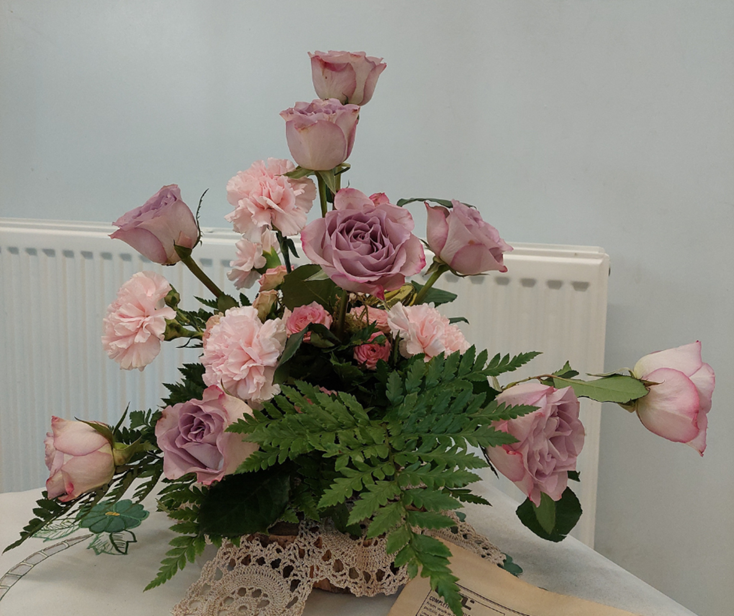60s floral arrangement 